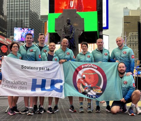 La Prostateam à Times Square NYC