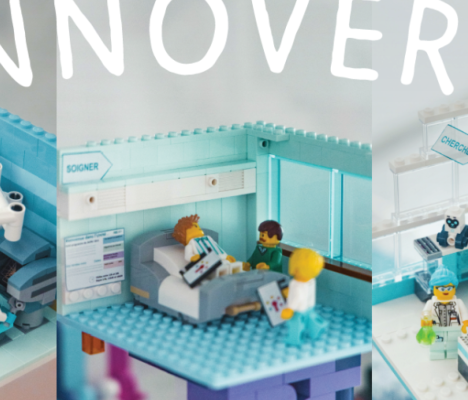 Image véhiculant l'innovation via un montage de modèle Lego